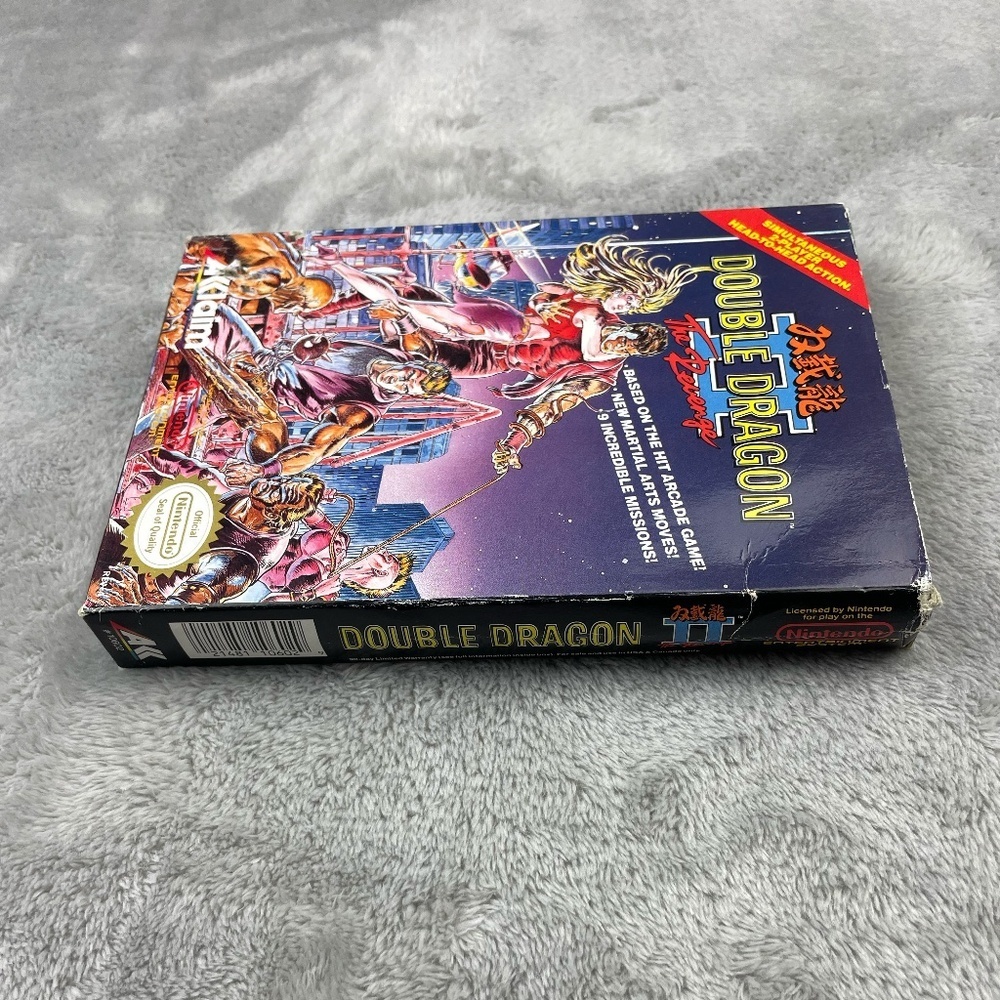 Double Dragon II Nintendo NES Authentic Original Tested Vintage Video Game CIB - Picture 9 of 12